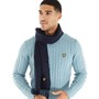 Lyle And Scott Vintage Mens Lambswool Scarf Dark Navy