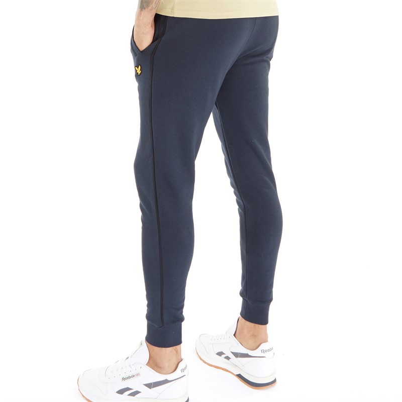 Lyle And Scott Vintage Mens Contrast Joggers Dark Navy