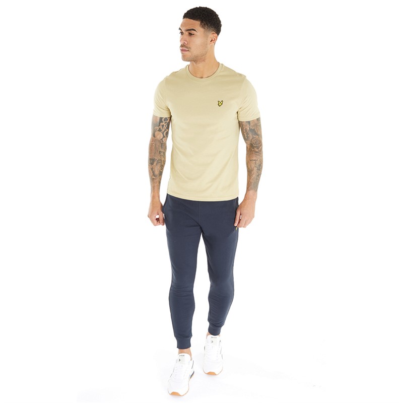 Lyle And Scott Vintage Mens Contrast Joggers Dark Navy