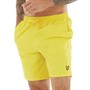 Lyle And Scott Vintage Mens Plain Swim Shorts Yellow Scorch