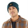 Lyle And Scott Vintage Mens Casuals Fisherman Beanie Malachite Green