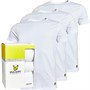 Lyle And Scott Vintage Mens Maxwell Three Pack T-Shirts Bright White