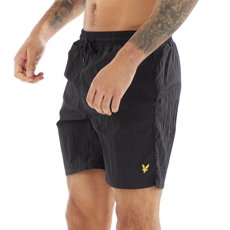 Lyle And Scott Vintage Mens Swim Shorts Jet Black