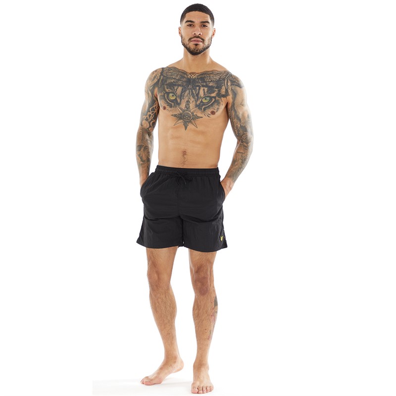 Lyle And Scott Vintage Mens Swim Shorts Jet Black