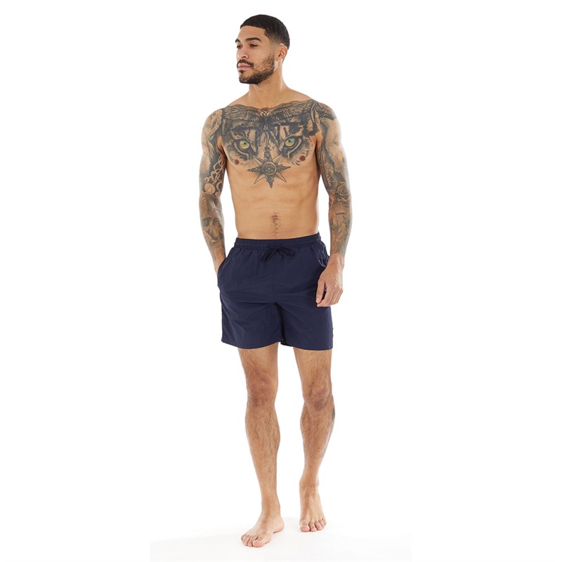 Lyle And Scott Vintage Mens Swim Shorts Navy