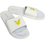 Lyle And Scott Vintage Mens Sliders White