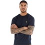 Lyle And Scott Vintage Mens Raglan T-Shirt Z271 Dark Navy