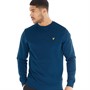 Lyle And Scott Vintage Mens Sweatshirt W992 Apres Navy