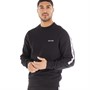 Lyle And Scott Vintage Mens Tape Sweatshirt Z865 Jet Black