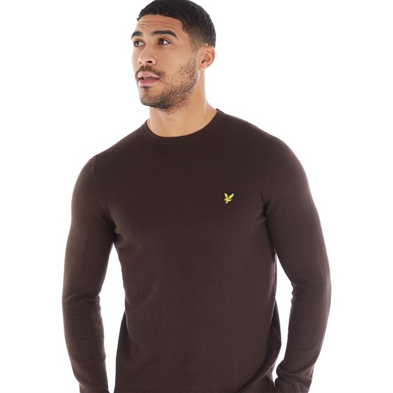 Lyle And Scott Vintage Mens Jumper W779 Sediment