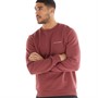 Lyle And Scott Vintage Mens Embroidered Sweatshirt X086 Fletcher Burgundy