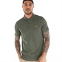 Lyle And Scott Vintage Mens Golf Tech Polo X65 Cactus Green