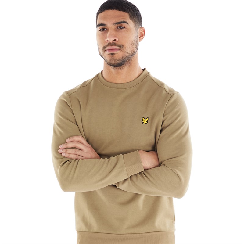 Lyle And Scott Vintage Mens Fly Fleece W780 Camel Bronze