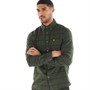 Lyle And Scott Vintage Mens Windowpane Shirt X083 Wilton Green