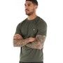 Lyle And Scott Vintage Mens Raglan T-Shirt X65 Cactus Green