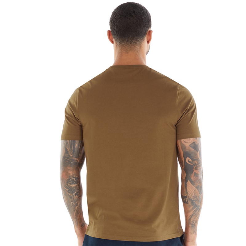 Lyle And Scott Vintage Mens T-Shirt X078 Farrier Bronze