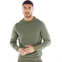 Lyle And Scott Vintage Mens Fly Fleece X65 Cactus Green