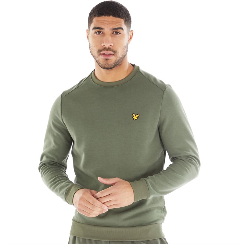 Buy Lyle And Scott Vintage Mens Fly Fleece X65 Cactus Green