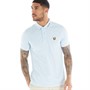 Lyle And Scott Vintage Mens Tech Collar Logo Polo Club Blue