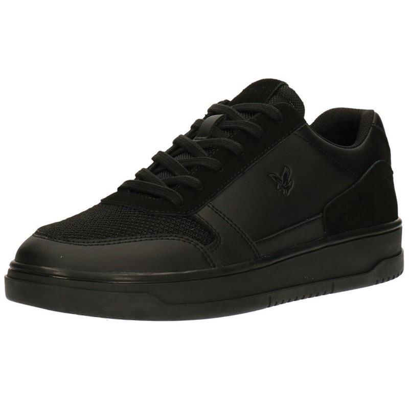 Lyle And Scott Vintage Baskets Croy Homme Noir