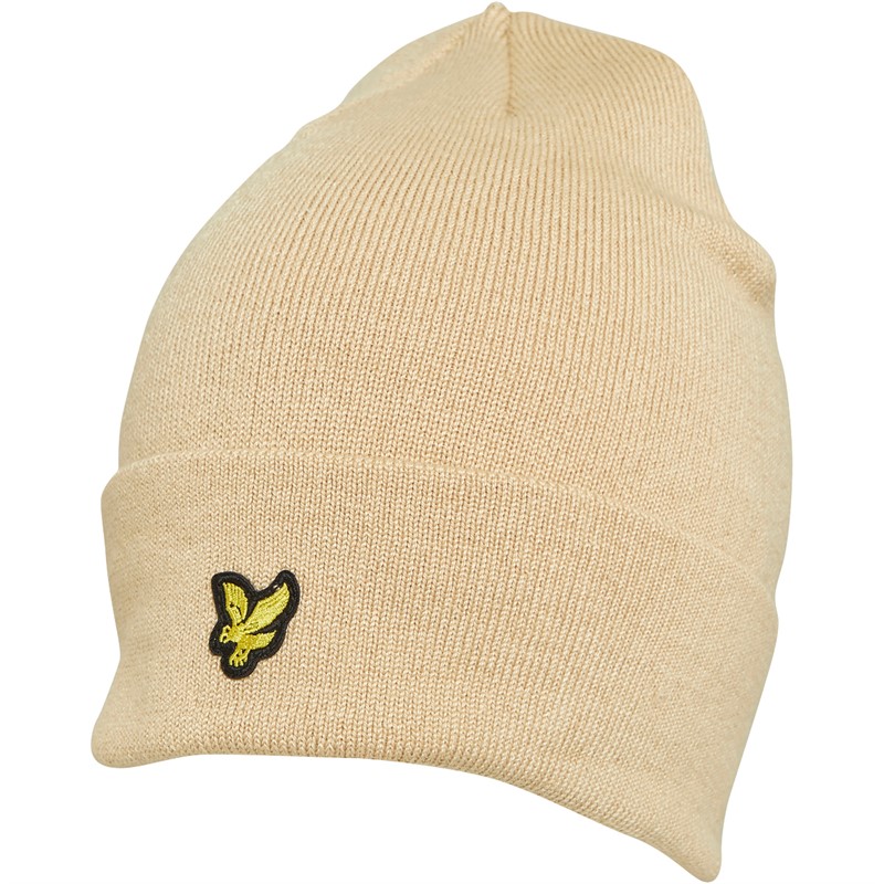 Lyle And Scott Vintage Mens Beanie W996 Cairngorms Khaki