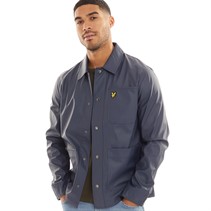 Lyle And Scott Vintage Mens Rubberised Work Jacket Z271 Dark Navy