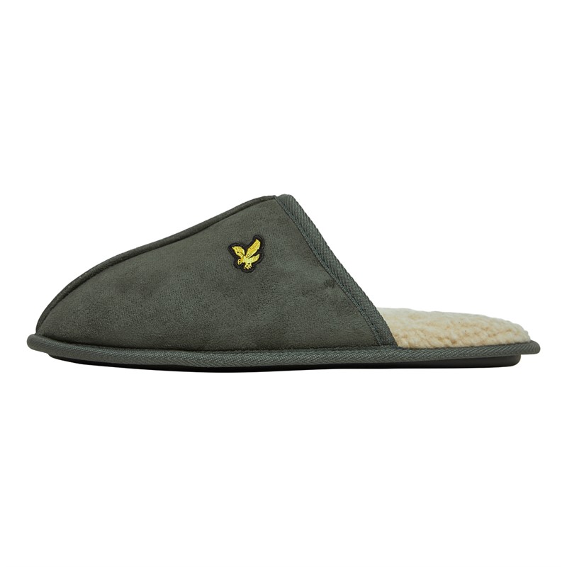 Lyle And Scott Vintage Mens Tarquinn Mule Slippers Climbing Ivy