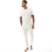 Lyle And Scott Vintage Mens Cash Loungewear Set Coconut Milk