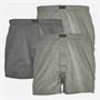 Lyle And Scott Vintage Mens Temi Three Pack Boxers Light Grey Marl/Grey Marl/Dark Grey Marl