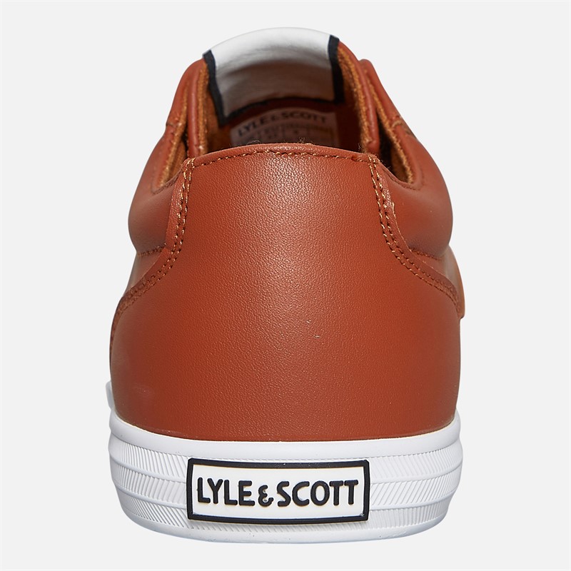 Lyle And Scott Vintage Herre Halket Træningssko Cognac