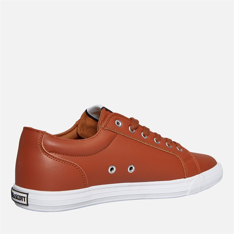 Lyle And Scott Vintage Herre Halket Træningssko Cognac