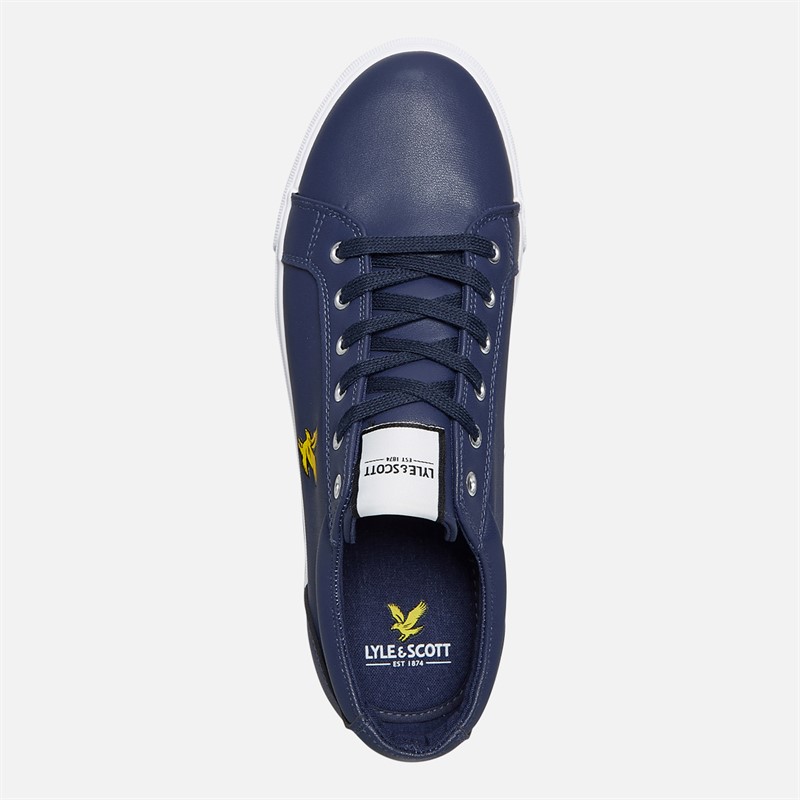 Lyle And Scott Vintage Herre Halket Træningssko Navy