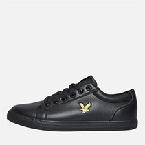 Lyle And Scott Vintage Heren Halket Sneakers Zwart