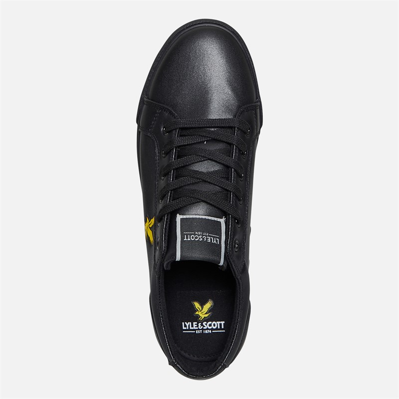 Lyle And Scott Vintage Herren Halket Turnschuhe Schwarz