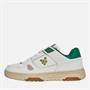 Lyle And Scott Vintage Mens Evanton III Cup Low Trainers White/Green