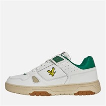 Lyle And Scott Vintage Evanton III Cup Low trainers dla niego kolor biały/zielony