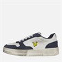 Lyle And Scott Vintage Mens Culross Cup Low Trainers White/Navy