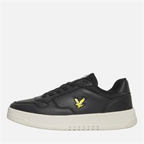 Lyle And Scott Vintage Mens Culross Cup Low Trainers Black