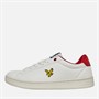 Lyle And Scott Vintage Herren Elgin Sneaker Weiß/Rot