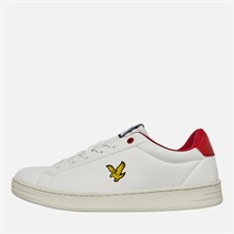 Lyle And Scott Vintage Herenschoenen Elgin Wit/Rood