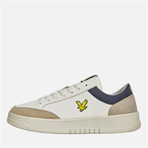 Lyle And Scott Vintage Mens Culross II Sport Trainers White/Navy