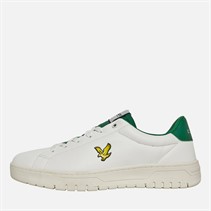 Lyle And Scott Vintage Lage Sneakers Heren Evanton Cup Wit/Groen