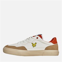 Lyle And Scott Vintage Baskets Bora Homme Blanc/Orange