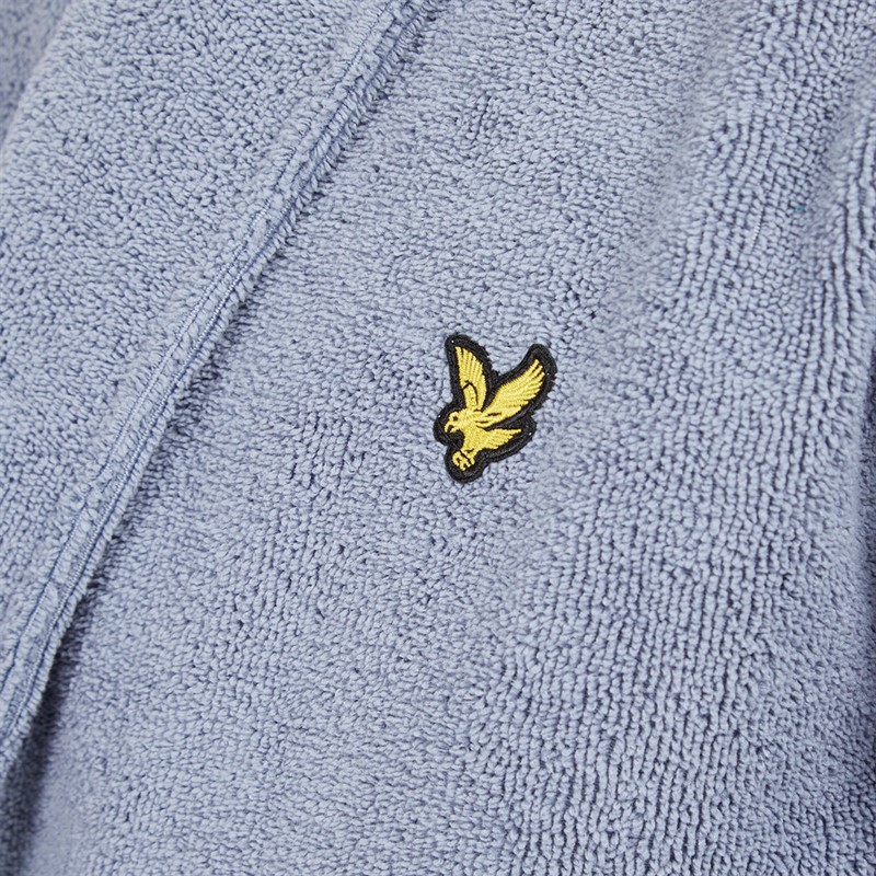 Lyle And Scott Vintage Mens Lucas Dressing Gown Tempest