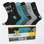 Lyle And Scott Vintage Socken-Geschenkset Herren Timothy Six Pack Schwarz/Porzellan/Argyle/Streifen/Graumeliert/Schwarz