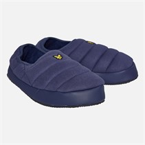 Lyle And Scott Vintage Mens Valentine Padded Slipper Peacoat