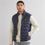 Lyle And Scott Vintage Mens Crest Quilted Gilet Z271 Dark Navy