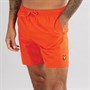 Lyle And Scott Vintage Mens Plain Swim Shorts X298 Tangerine Tango
