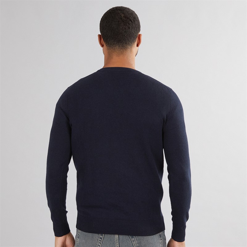 Lyle And Scott Vintage Mens V-Neck Jumper Z271 Dark Navy