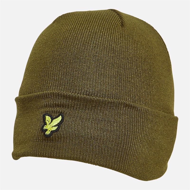 Lyle And Scott Vintage Mens Beanie Olive